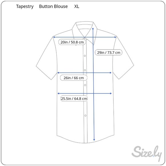 Vintage 70's Tapestry Cotton Blend Button Blouse Gred Red Floral XL - Picture 5 of 12